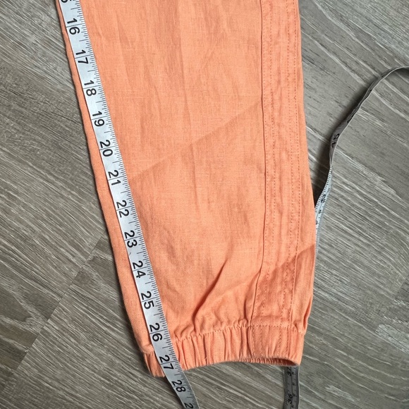 NWT Athleta Cabo Linen Jogger Pants- 6 - Picture 7 of 12